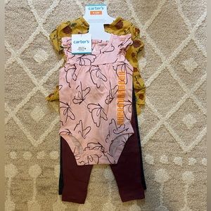 NWT carters girls 4 piece bundle